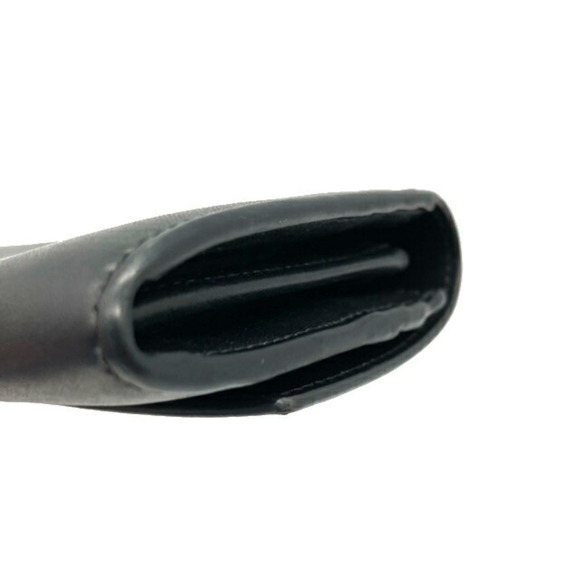 FENDI Fendi long wallet black gold metal fittings 8M0251 studs hook logo cont... - Picture 4 of 8